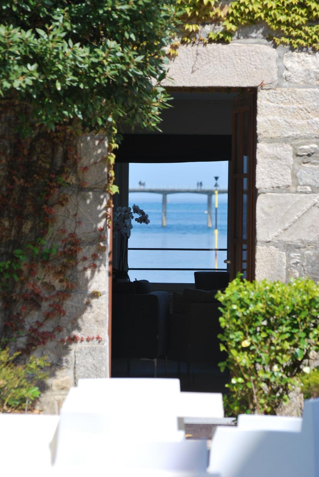 Hotel Le Temps De Vivre Roscoff Exterior foto