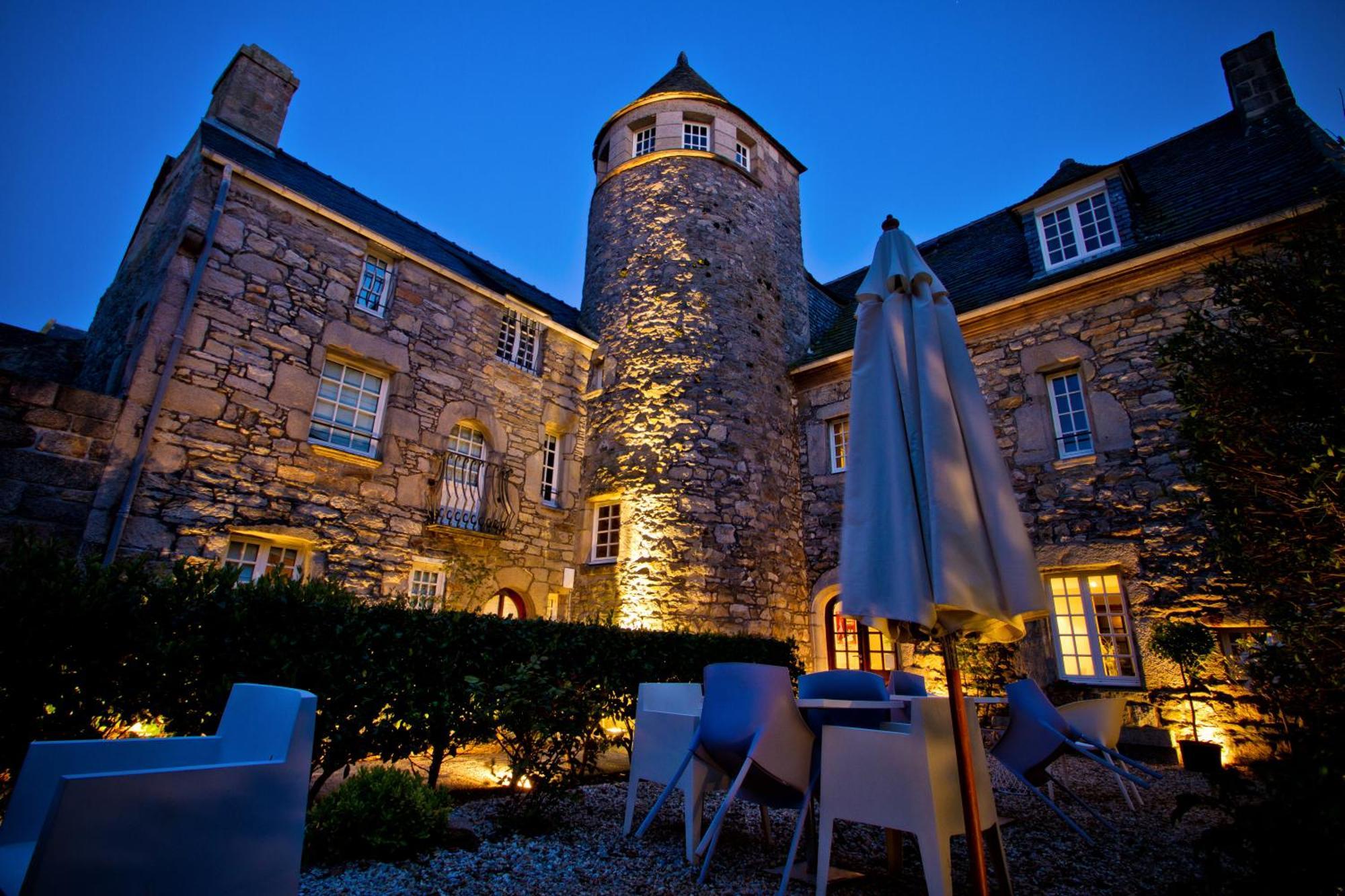 Hotel Le Temps De Vivre Roscoff Exterior foto