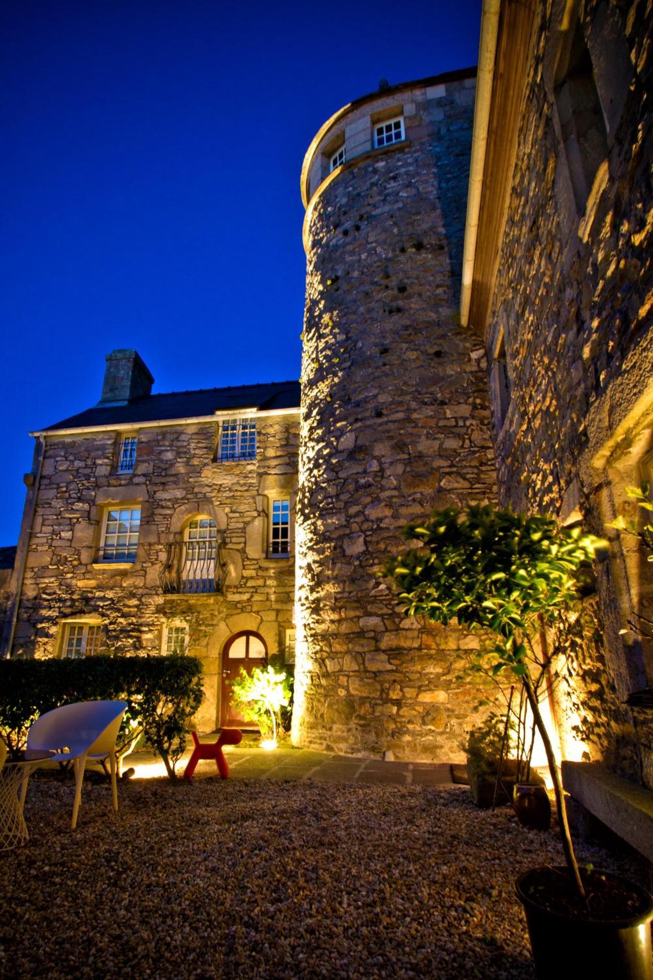 Hotel Le Temps De Vivre Roscoff Exterior foto