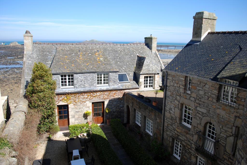 Hotel Le Temps De Vivre Roscoff Exterior foto
