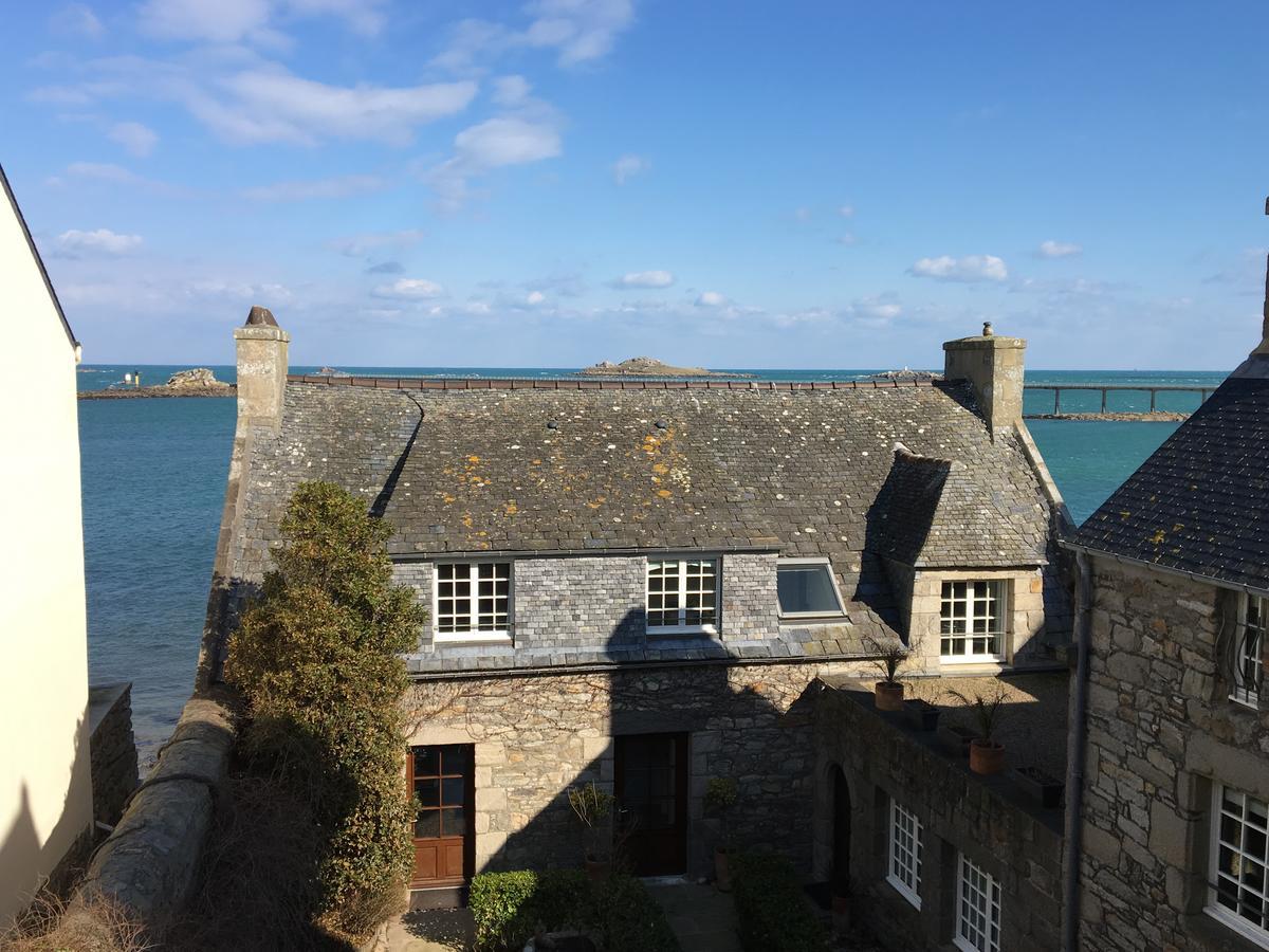 Hotel Le Temps De Vivre Roscoff Exterior foto