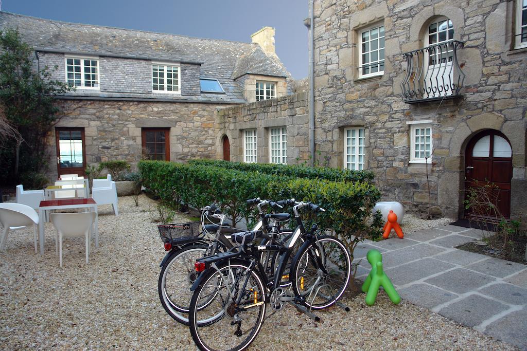 Hotel Le Temps De Vivre Roscoff Exterior foto