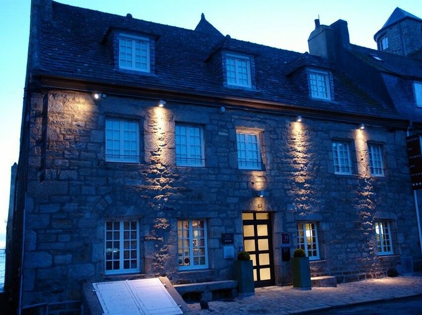 Hotel Le Temps De Vivre Roscoff Exterior foto